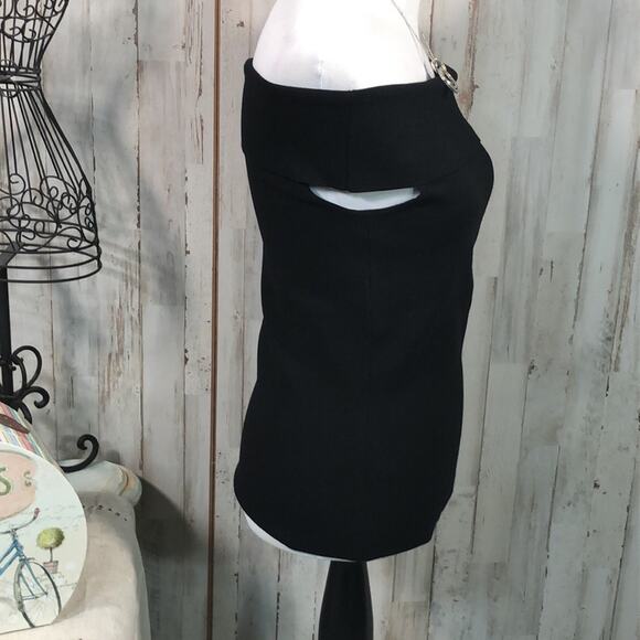 NWT Ann Taylor Off Shoulder Dress Sweater in Black XL - Picture 2 of 13